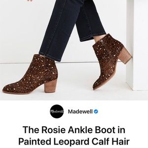 Madewell Calf-Hair Booties